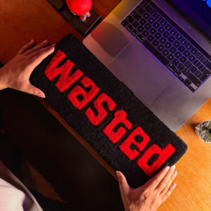 Wasted key board rug